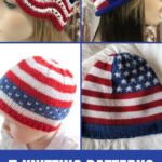 PIN 1 - 7 Knitting Patterns For Patriotic Hats - The Knit Crew