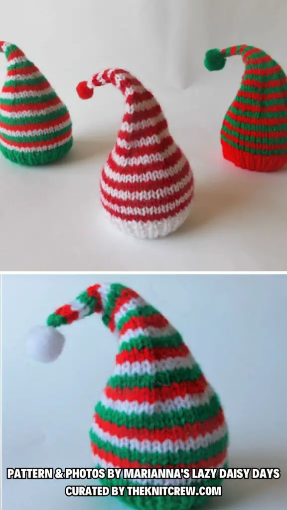 3. Elf Hat Chocolate Orange Cover - Get Creative With These 7 Knitting Orange Cover Patterns - The Knit Crew