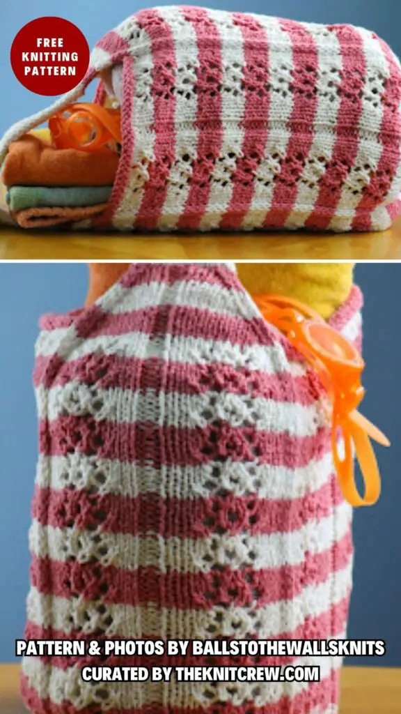 4. Funner Summer Beach Bag - 8 Knitted Summer Beach Bag Patterns For Your Vacation - The Knit Crew