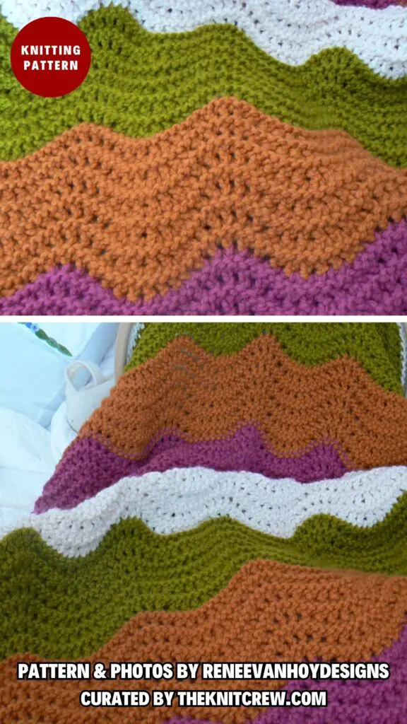 5. Flower Garden Afghan Loom Knit - 7 Comfy Loom Knitted Blanket Patterns You Can Try Today - The Knit Crew