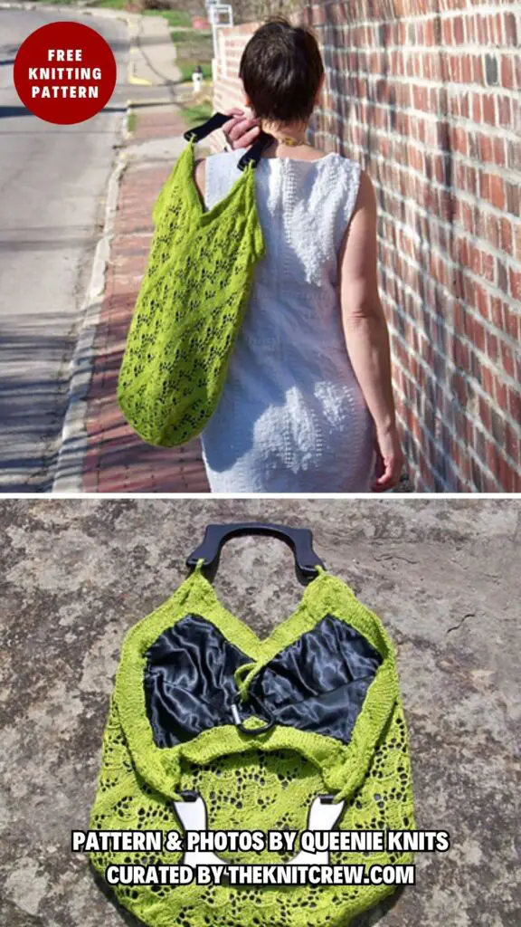 6. Janet Leigh - 8 Knitted Summer Beach Bag Patterns For Your Vacation - The Knit Crew