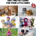 PIN 1 - 10 Fun Animal Doll Knitting Patterns For Your Little Ones - The Knit Crew