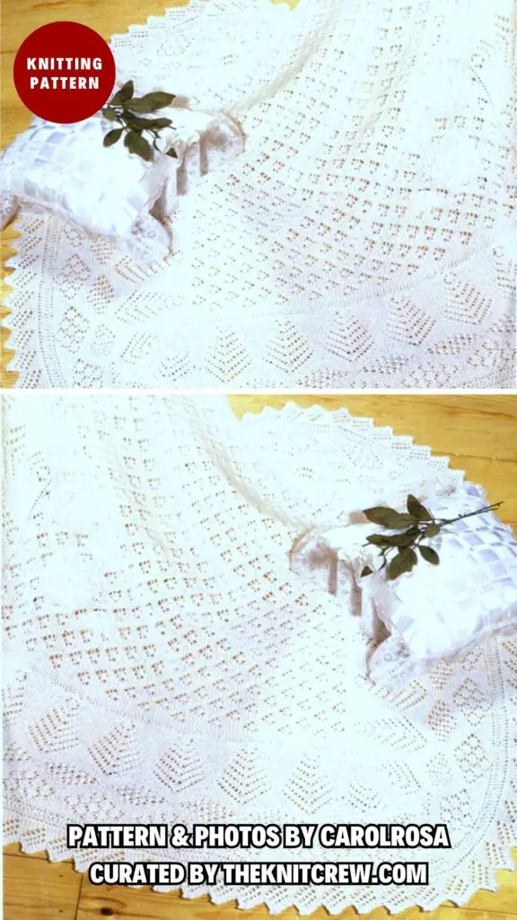 2. Square Shawl Shetland - 12 Knitted Grandmother's Shawls Patterns They'll Love To Wear - The Knit Crew