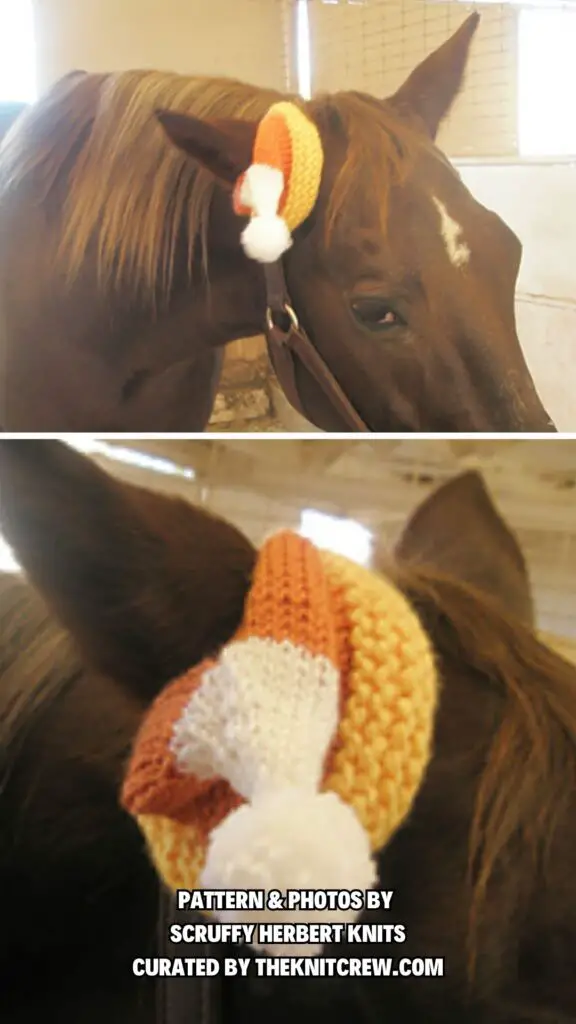 6. Scruffy Herbert Knits - 13 Free Knitting Candy Corn Patterns For The Autumn Season - The Knit Crew