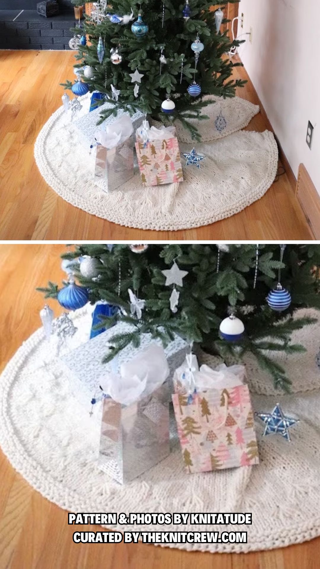 Knit Your Way to a Festive Holiday 9 Charming Christmas Tree Skirt