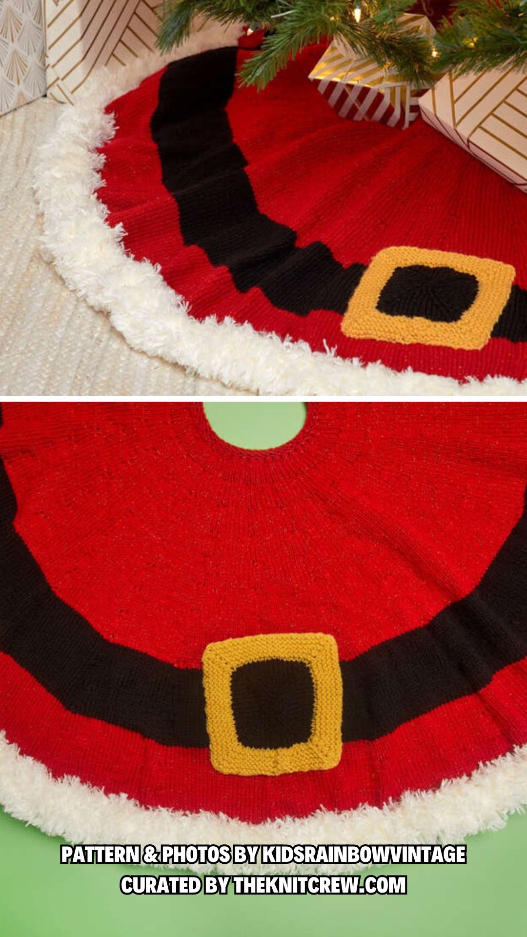 Knit Your Way to a Festive Holiday 9 Charming Christmas Tree Skirt