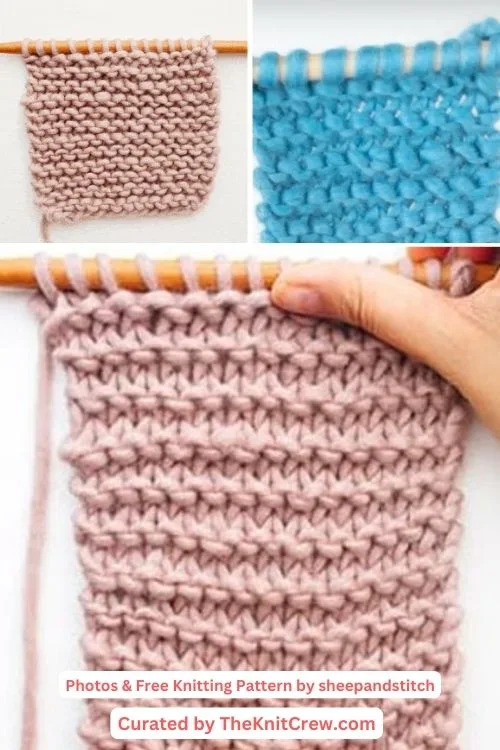 1. Knit Garter Stitch Two Ways - The Knit Crew
