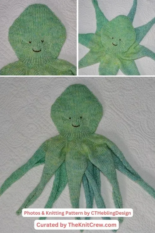16. Octopus Lovey - The Knit Crew