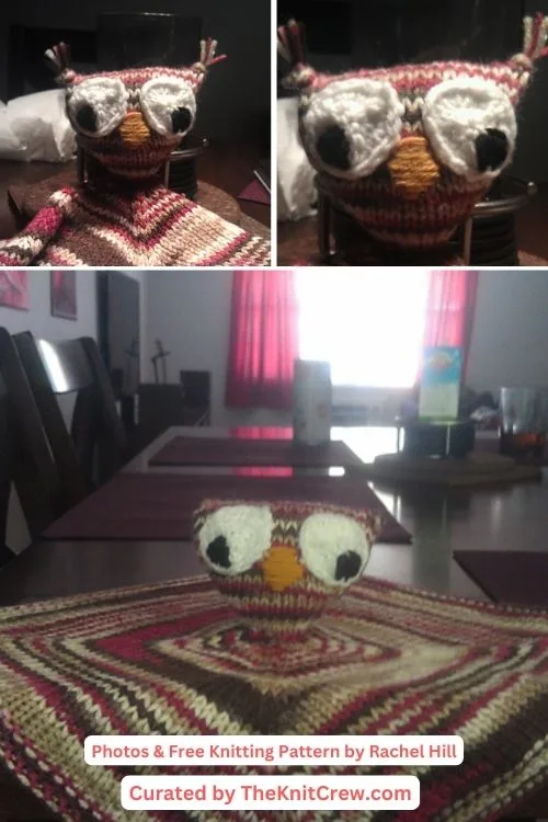 8. Owl Lovey - The Knit Crew