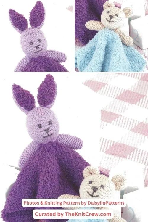 9. Baby easy knit comforters - The Knit Crew