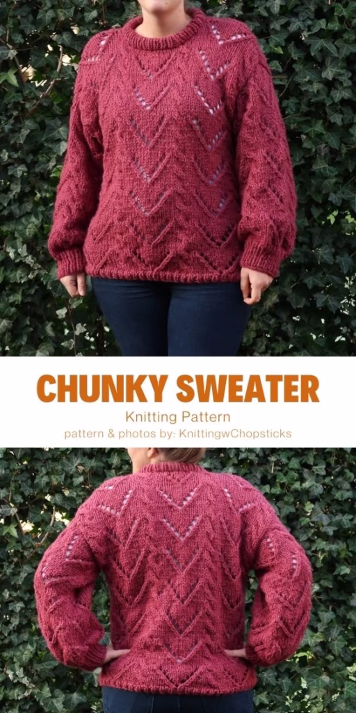 02 Chunky Sweater - The Knit Crew