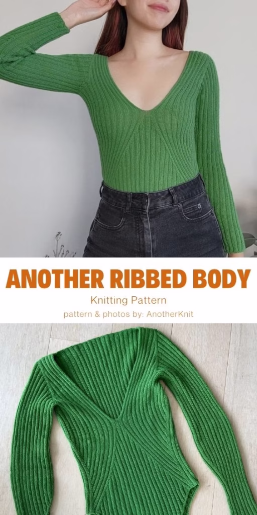 04 Another Ribbed Body - The Knit Crew
