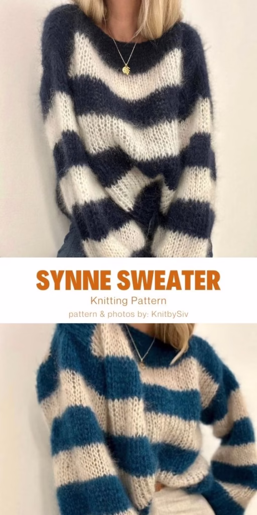 06 Synne Sweater - The Knit Crew