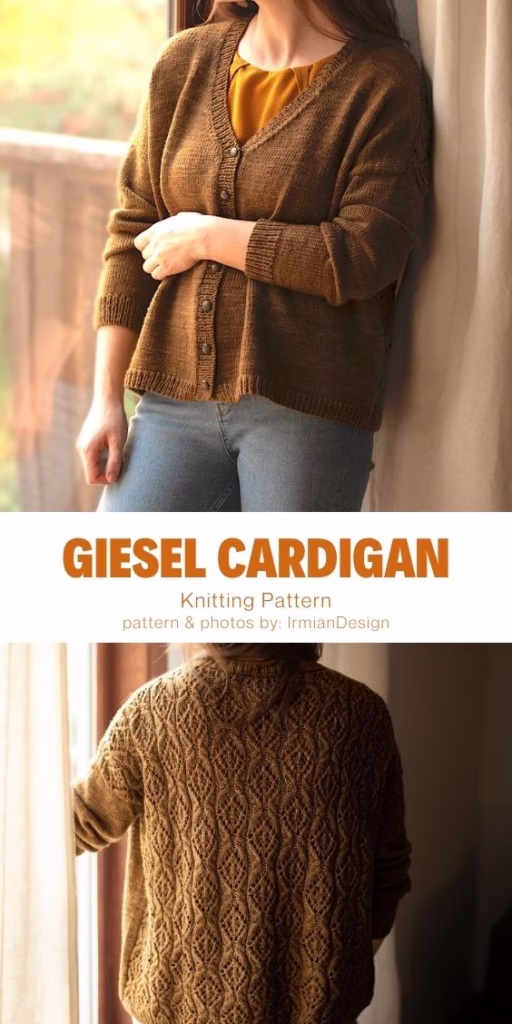 07 Giesel Cardigan - The Knit Crew