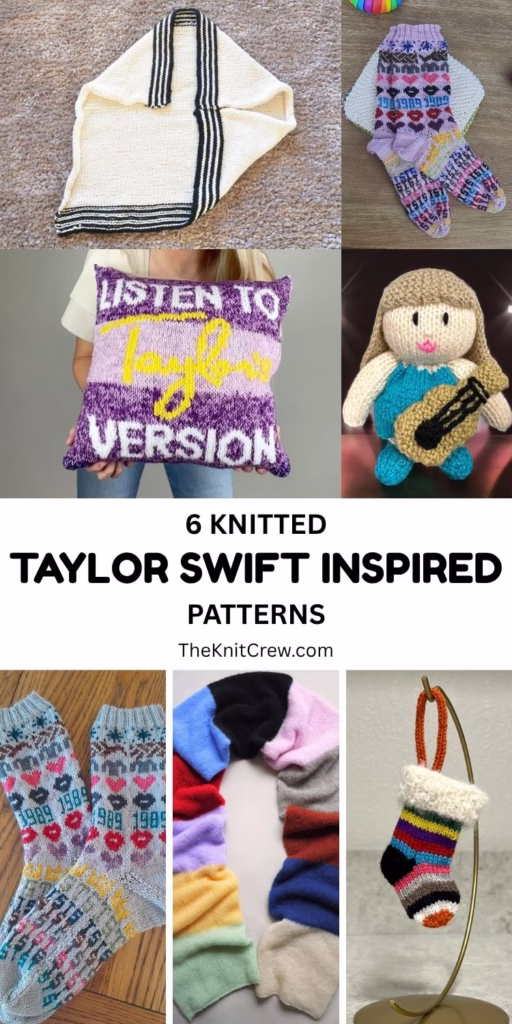 BLOG 1 - 6 Taylor Swift Inspired Knitted Patterns - Curated by The Knit Crew