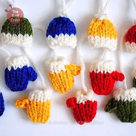 10 Mini Ornaments - The Yarn Crew
