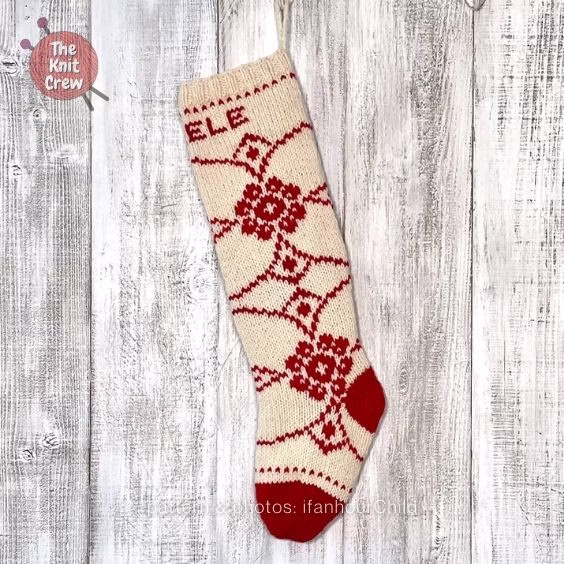 6 Knit Christmas Stocking Patterns- The Yarn Crew