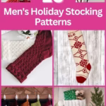 BLOG 3 - 15 Must-Knit Stocking Patterns For Him - Curated by The Yarn Crew