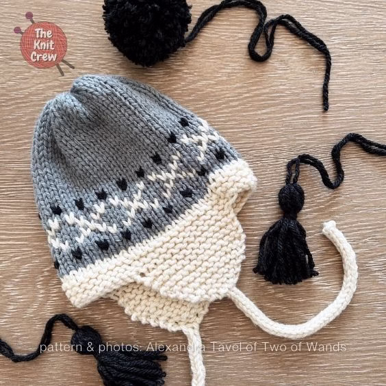 Belleayre Earflap Hat - The Knit Crew