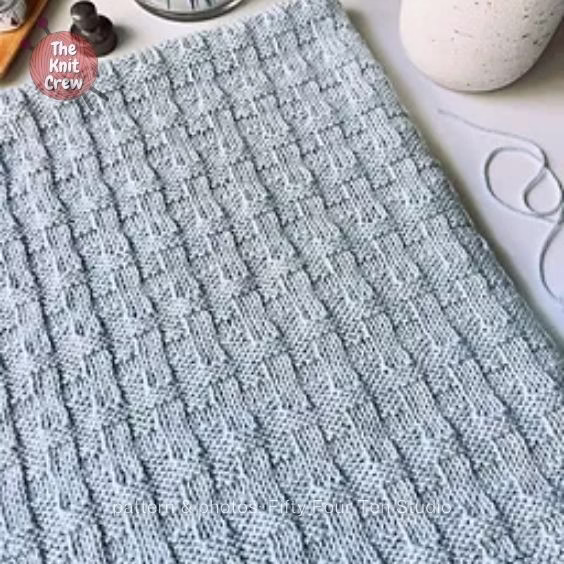 In This Chapter Blanket - 15 Easy Knitted Baby Afghan Patterns - The Knit Crew