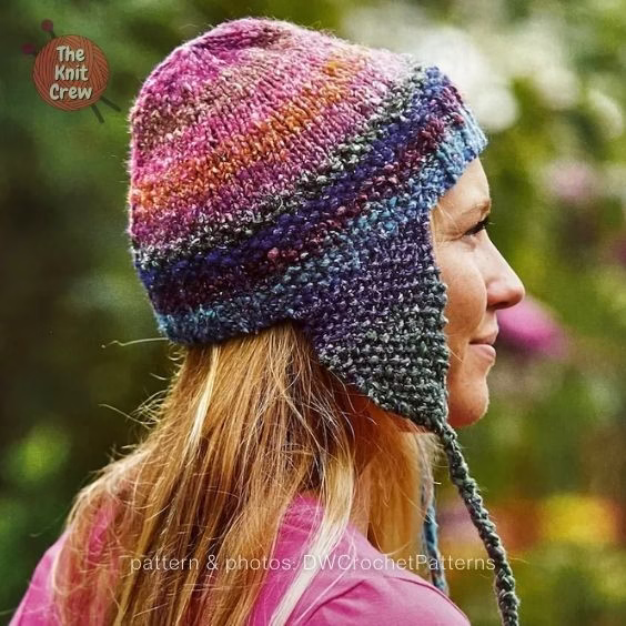 Knitted Hat Pattern - The Knit Crew