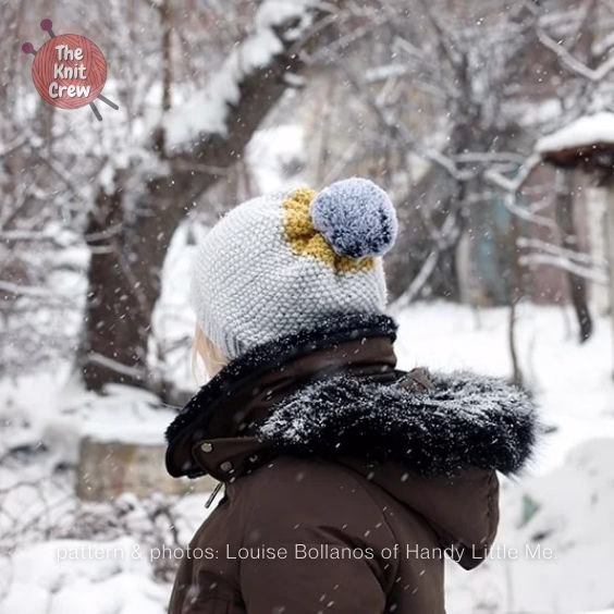 Seed Stitch Hat - Curated by The Knit Crew