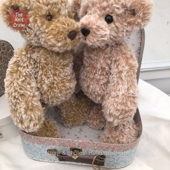 Honeyberry Bear - 15 Adorable Knitted Teddy Bear Patterns - Curated By The Knit Crew