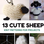 13 Cute and Free Sheep Knit Patterns - The Knit Crew