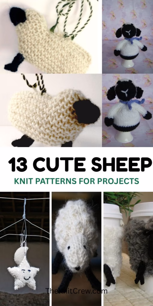 13 Cute and Free Sheep Knit Patterns - The Knit Crew