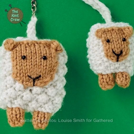 2. Knitted Farm Animals
