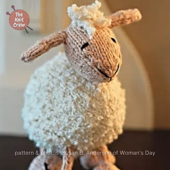 6. Knitted Toy Lamb