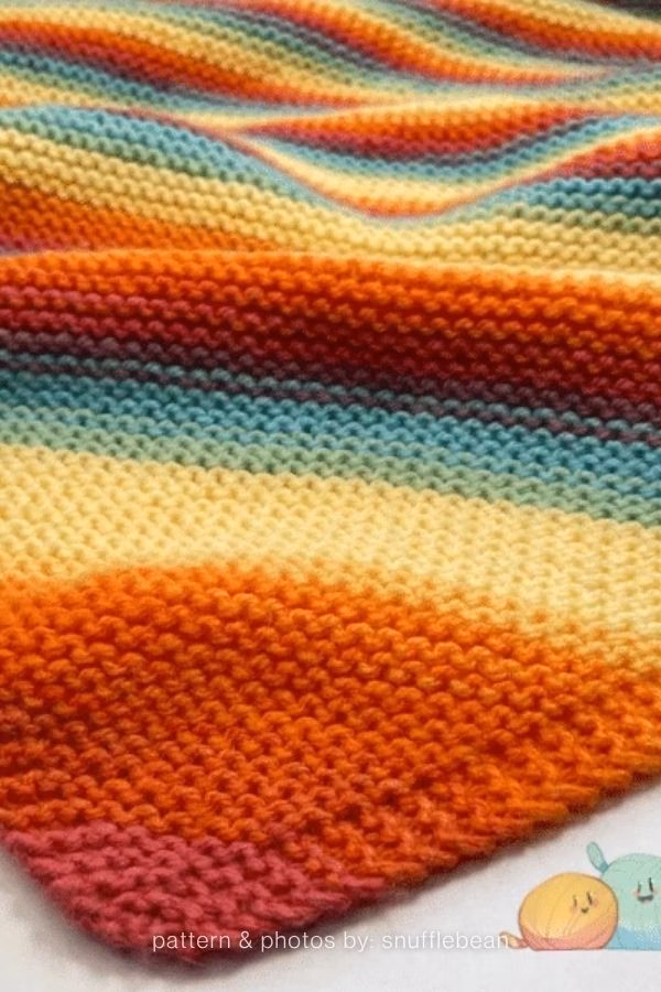 7. Easy One-Row Repeat Knitting Projects for Blankets - Curated by The Knit Crew