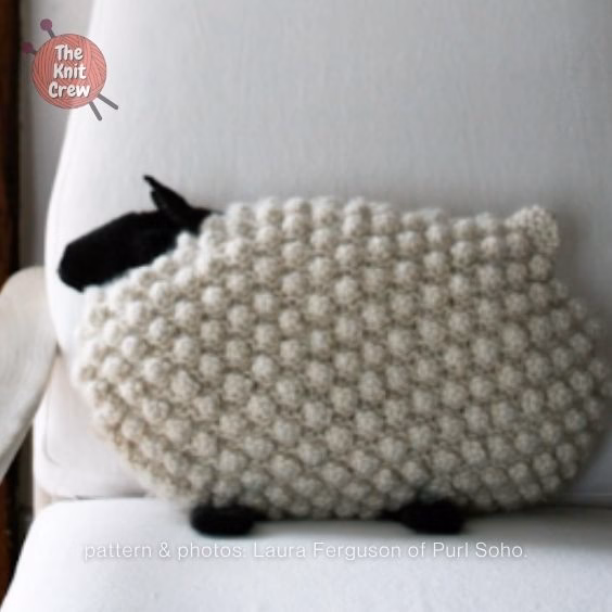 9. Bobble Sheep Pillow