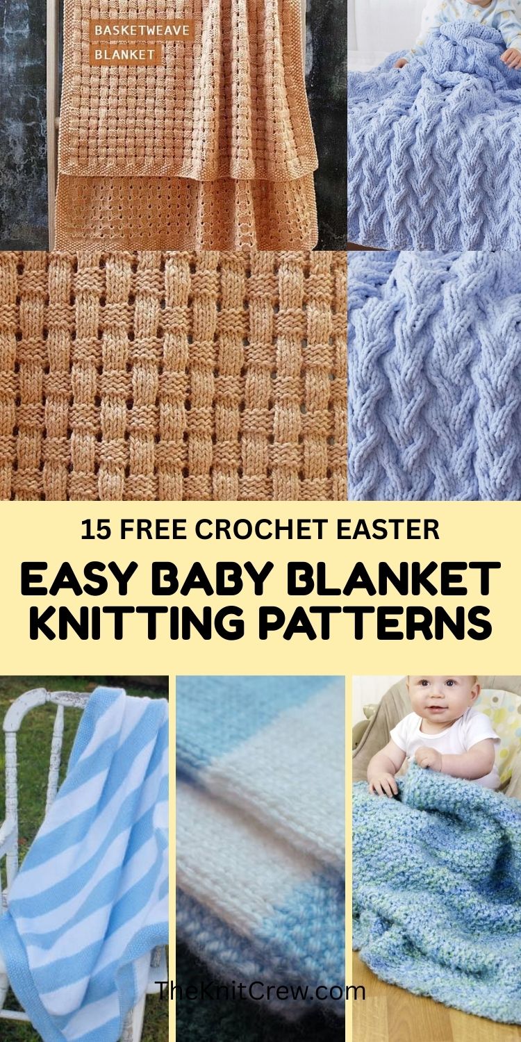 BLOG 1 - 15 Free Baby Blanket Knitting Patterns - Curated by The Yarn Crew
