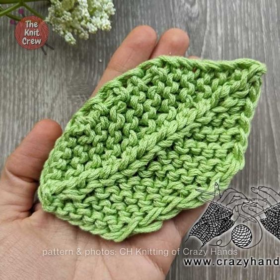 Hexagonal Leaf Pattern Curated By The Knit Crew