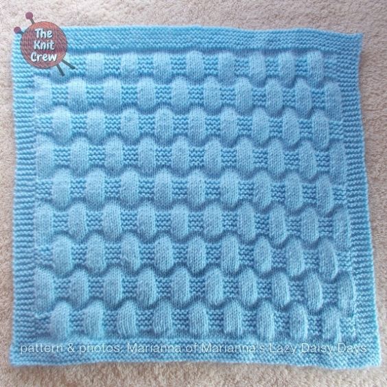 Jordan Baby Blanket - Curated By The Knit Crew