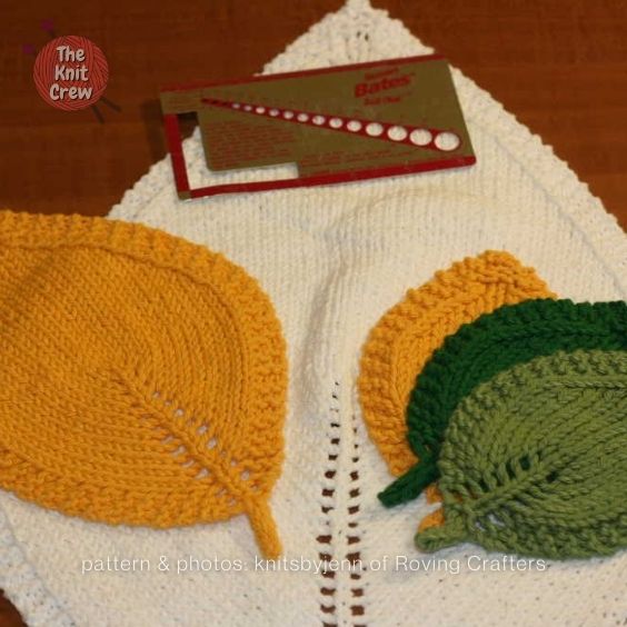 Knit Leaf Curated By The Knit Crew